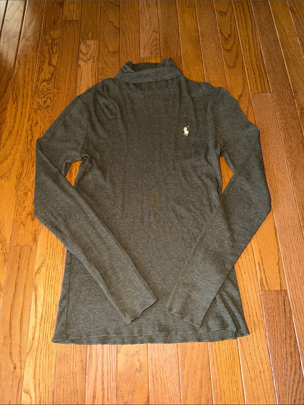 Polo by Ralph Lauren Women's Dark Green Long Sleeve Turtleneck Tee